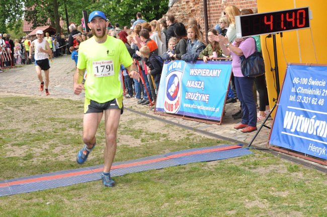 Na mecie II Biegu Rycerskiego - ZDJĘCIA