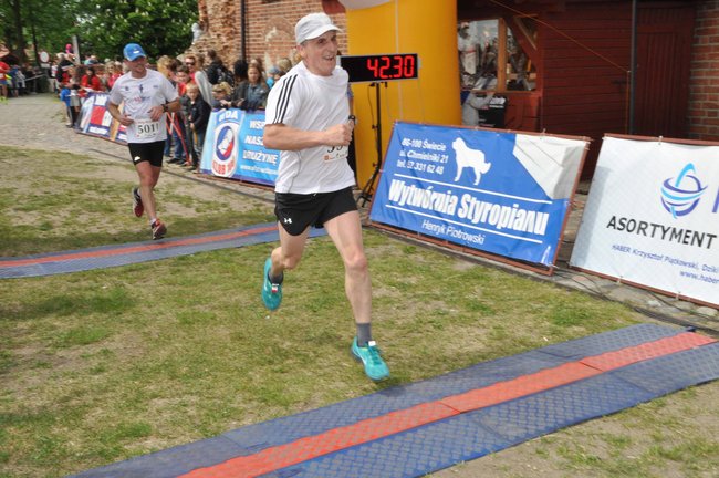 Na mecie II Biegu Rycerskiego - ZDJĘCIA