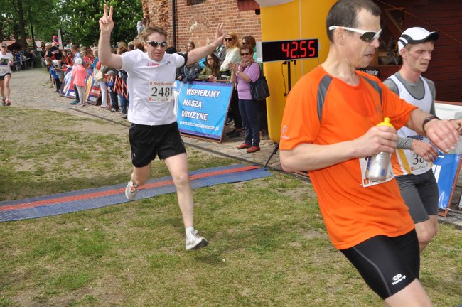 Na mecie II Biegu Rycerskiego - ZDJĘCIA