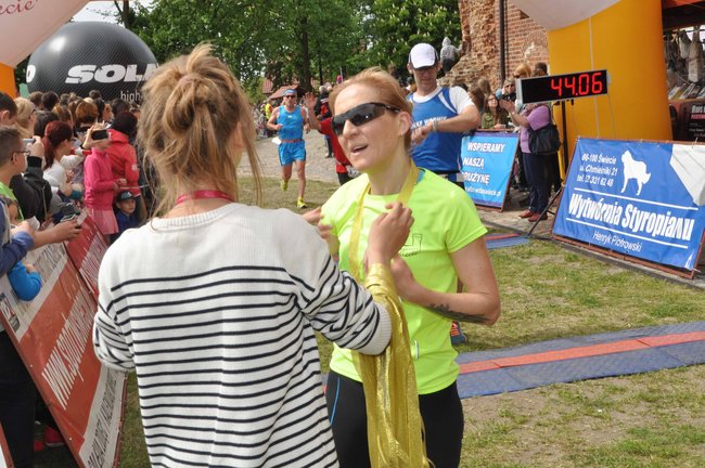 Na mecie II Biegu Rycerskiego - ZDJĘCIA