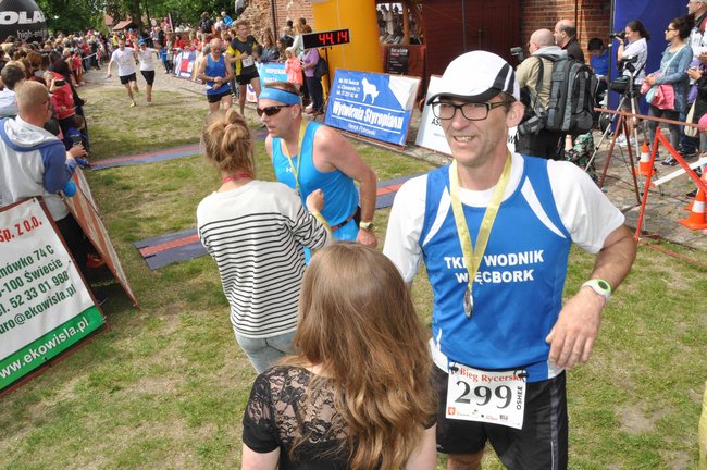 Na mecie II Biegu Rycerskiego - ZDJĘCIA