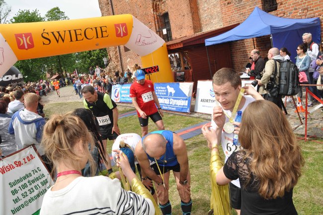 Na mecie II Biegu Rycerskiego - ZDJĘCIA