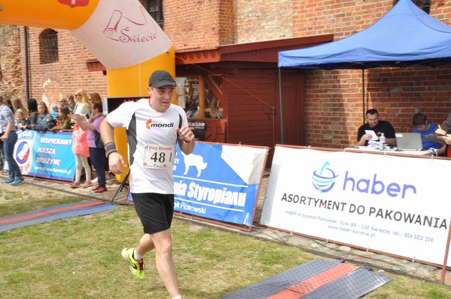 Na mecie II Biegu Rycerskiego - ZDJĘCIA