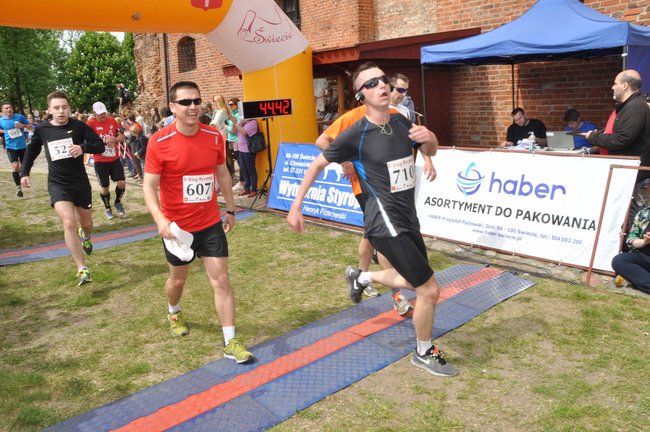Na mecie II Biegu Rycerskiego - ZDJĘCIA