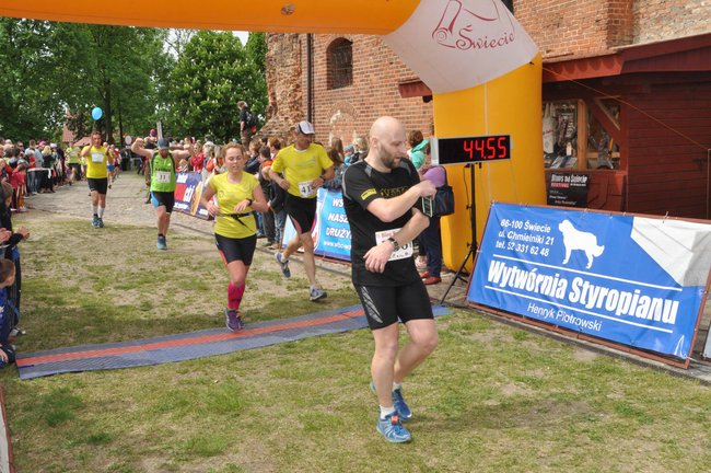 Na mecie II Biegu Rycerskiego - ZDJĘCIA