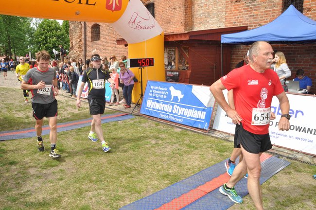 Na mecie II Biegu Rycerskiego - ZDJĘCIA