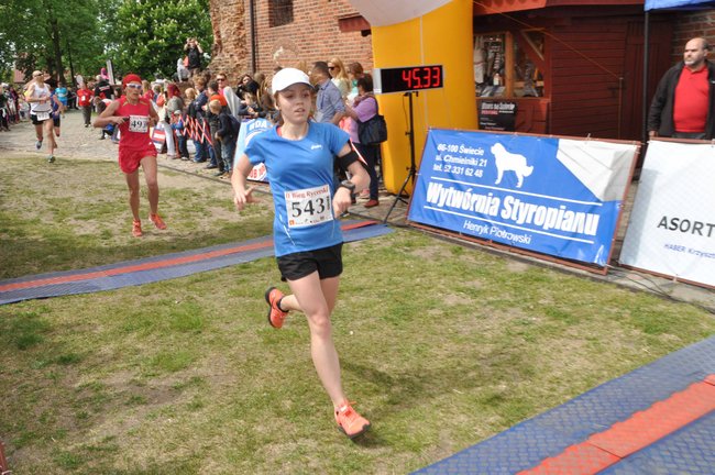 Na mecie II Biegu Rycerskiego - ZDJĘCIA