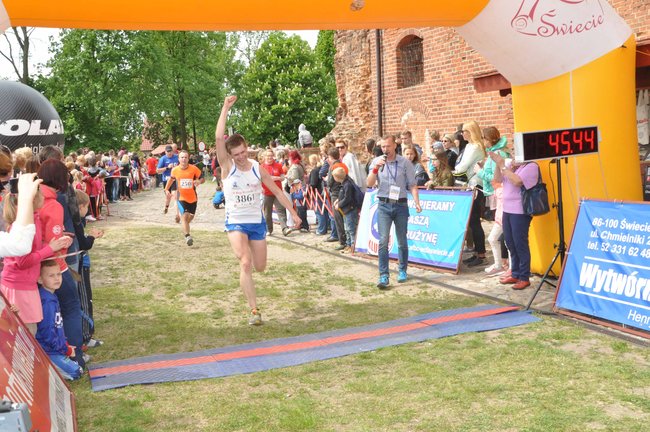 Na mecie II Biegu Rycerskiego - ZDJĘCIA