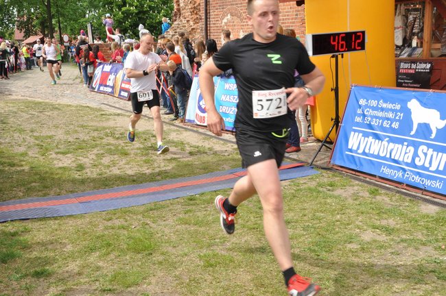 Na mecie II Biegu Rycerskiego - ZDJĘCIA