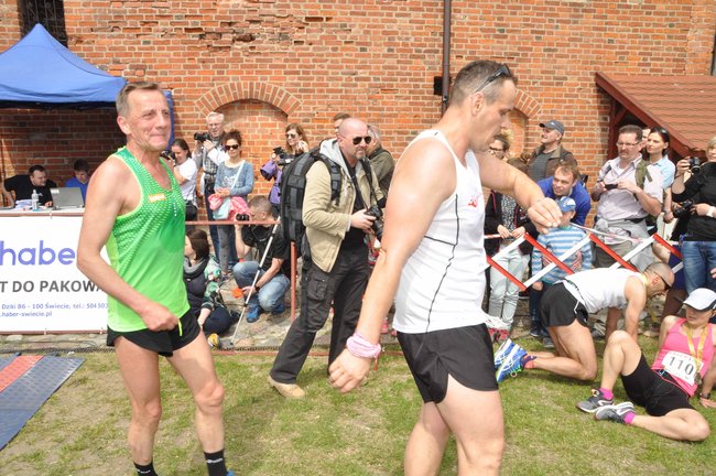 Na mecie II Biegu Rycerskiego - ZDJĘCIA