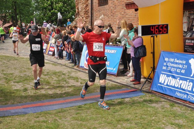 Na mecie II Biegu Rycerskiego - ZDJĘCIA