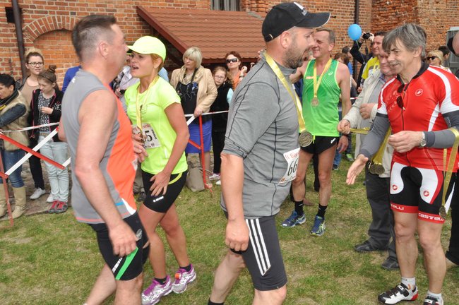 Na mecie II Biegu Rycerskiego - ZDJĘCIA