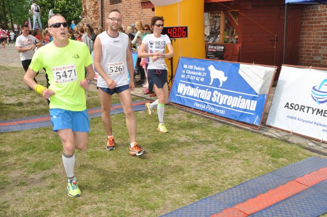 Na mecie II Biegu Rycerskiego - ZDJĘCIA