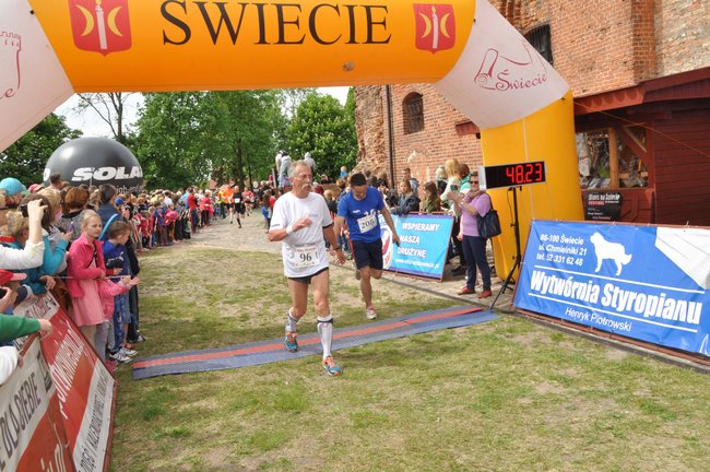 Na mecie II Biegu Rycerskiego - ZDJĘCIA