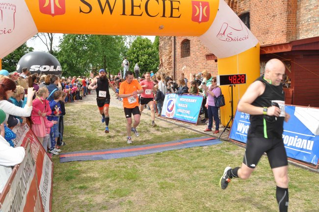 Na mecie II Biegu Rycerskiego - ZDJĘCIA