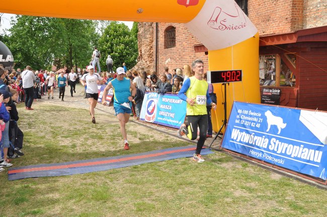Na mecie II Biegu Rycerskiego - ZDJĘCIA