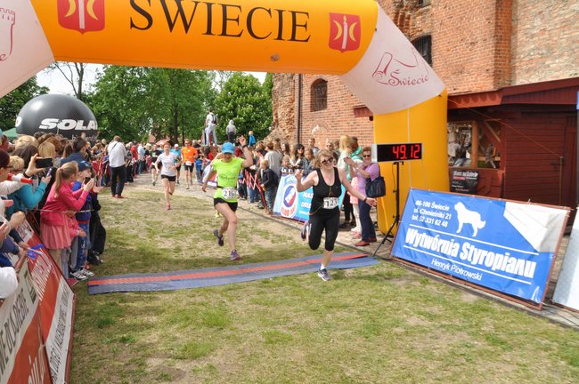 Na mecie II Biegu Rycerskiego - ZDJĘCIA