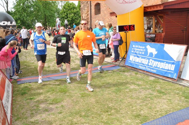 Na mecie II Biegu Rycerskiego - ZDJĘCIA
