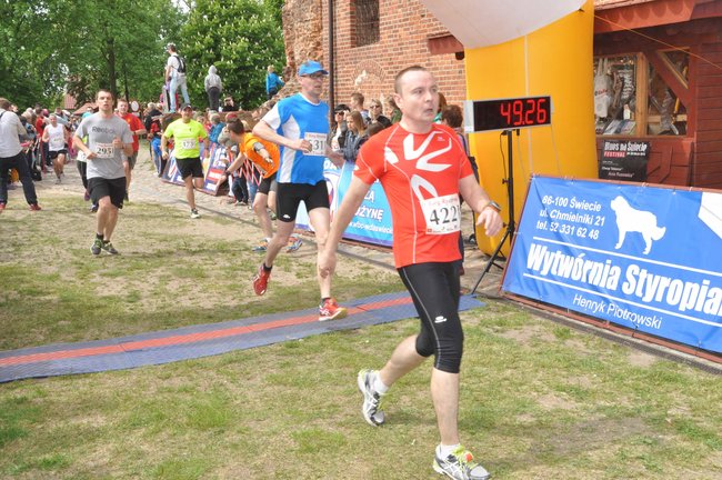 Na mecie II Biegu Rycerskiego - ZDJĘCIA