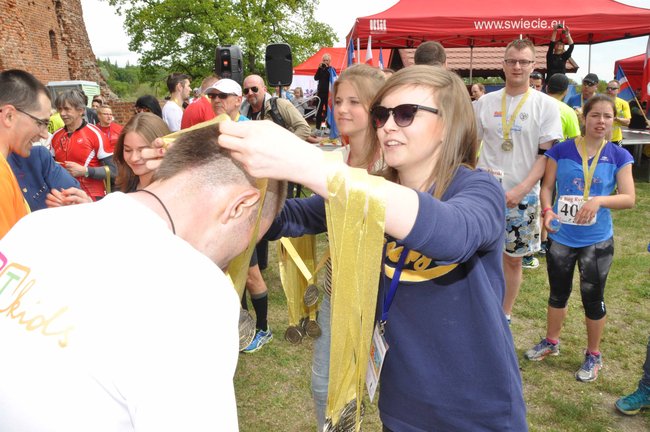 Na mecie II Biegu Rycerskiego - ZDJĘCIA