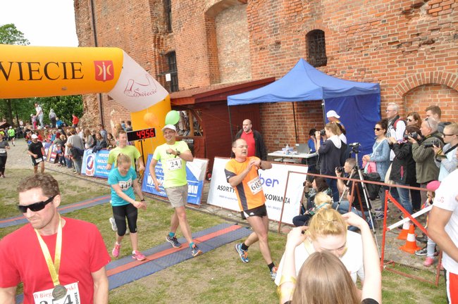Na mecie II Biegu Rycerskiego - ZDJĘCIA