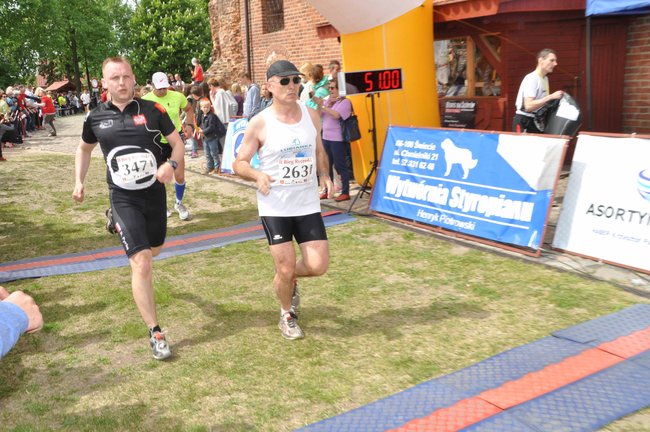 Na mecie II Biegu Rycerskiego - ZDJĘCIA