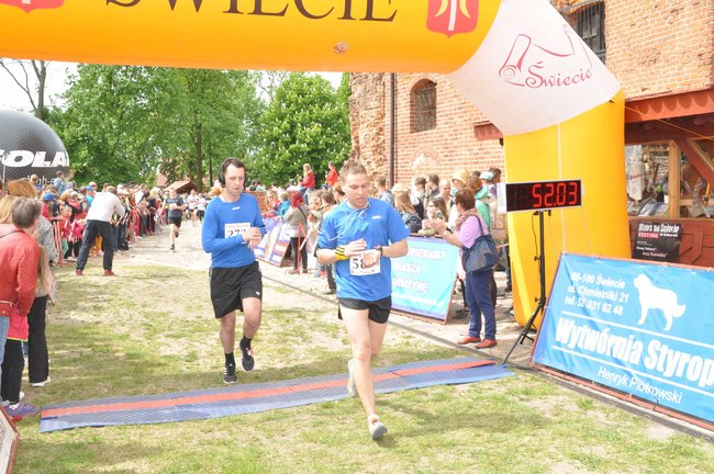 Na mecie II Biegu Rycerskiego - ZDJĘCIA