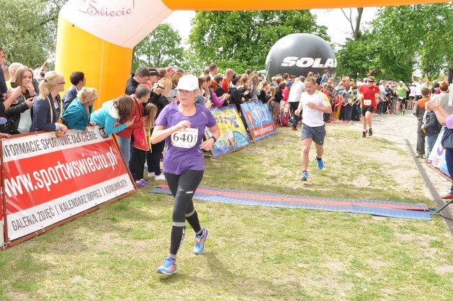 Na mecie II Biegu Rycerskiego - ZDJĘCIA