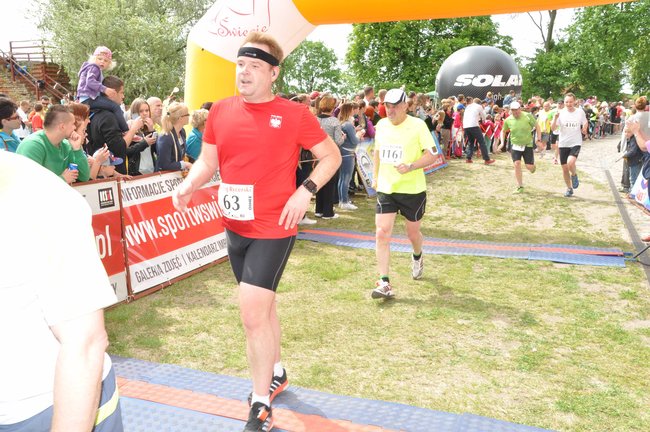 Na mecie II Biegu Rycerskiego - ZDJĘCIA