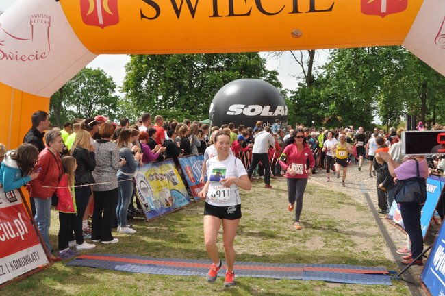 Na mecie II Biegu Rycerskiego - ZDJĘCIA