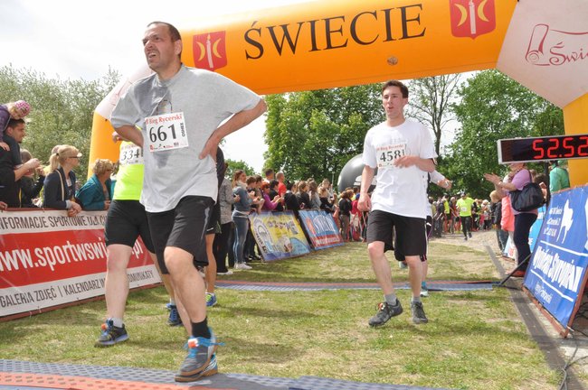 Na mecie II Biegu Rycerskiego - ZDJĘCIA