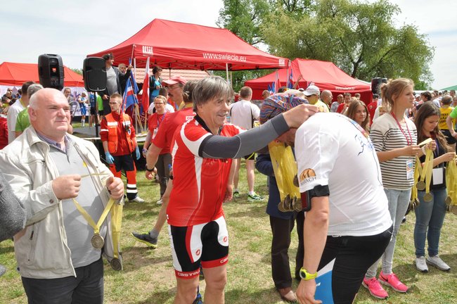 Na mecie II Biegu Rycerskiego - ZDJĘCIA