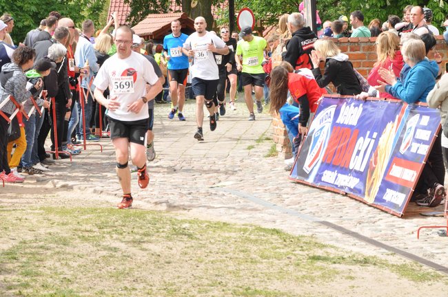 Na mecie II Biegu Rycerskiego - ZDJĘCIA