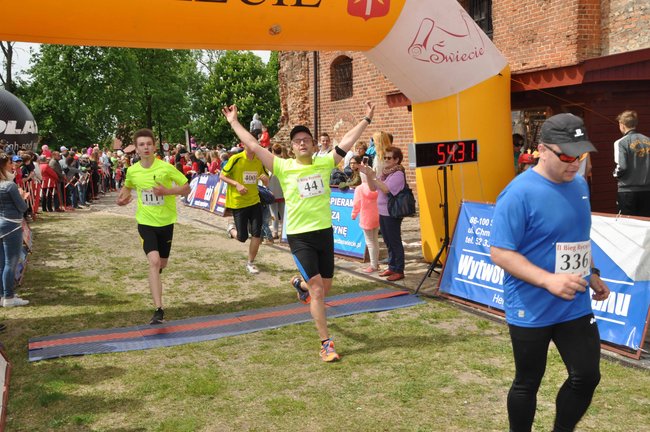 Na mecie II Biegu Rycerskiego - ZDJĘCIA