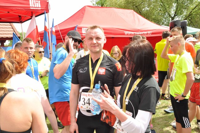 Na mecie II Biegu Rycerskiego - ZDJĘCIA