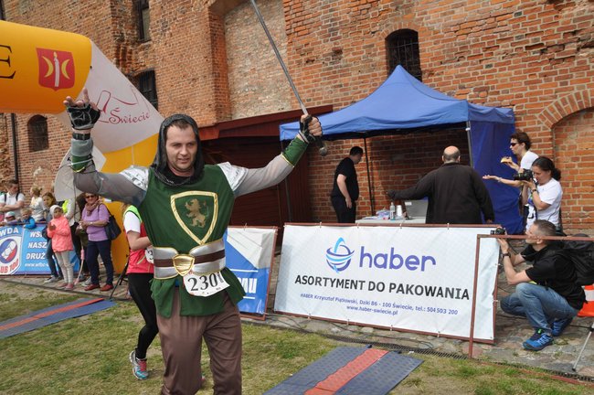 Na mecie II Biegu Rycerskiego - ZDJĘCIA