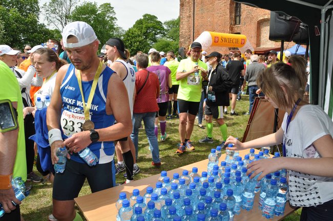 Na mecie II Biegu Rycerskiego - ZDJĘCIA