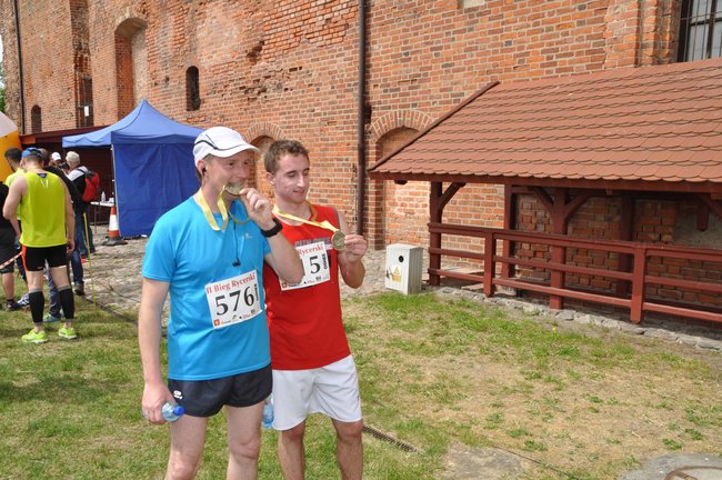 Na mecie II Biegu Rycerskiego - ZDJĘCIA