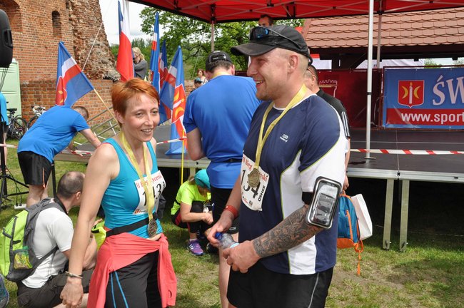 Na mecie II Biegu Rycerskiego - ZDJĘCIA