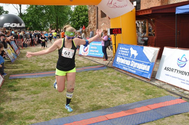 Na mecie II Biegu Rycerskiego - ZDJĘCIA