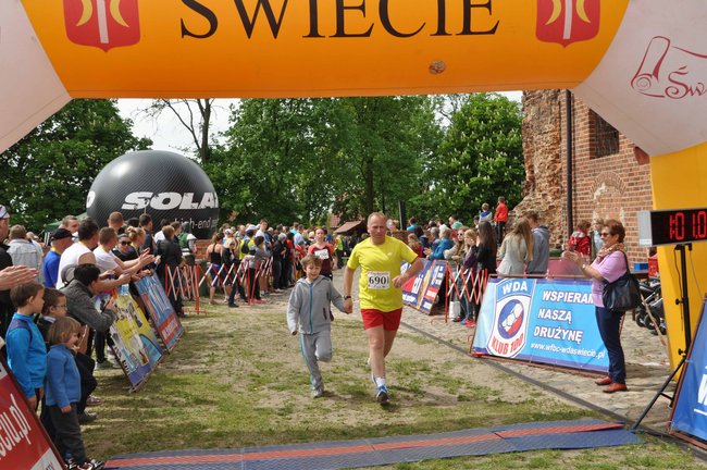 Na mecie II Biegu Rycerskiego - ZDJĘCIA