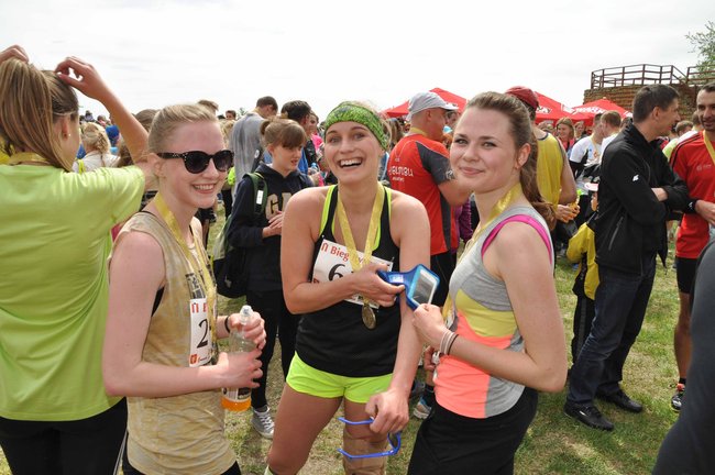 Na mecie II Biegu Rycerskiego - ZDJĘCIA