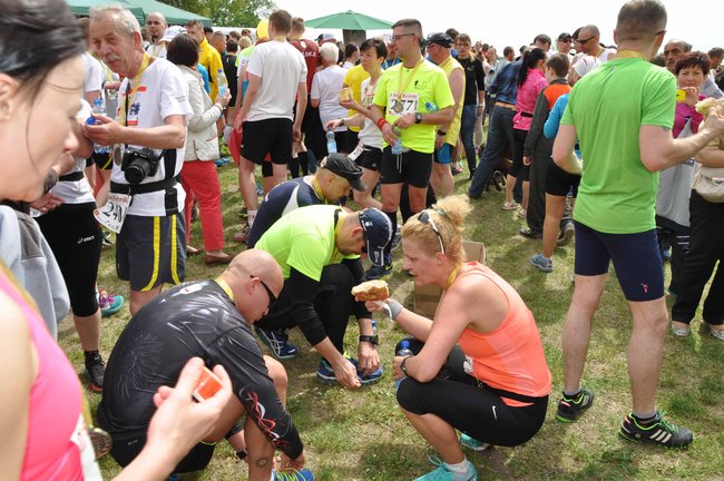 Na mecie II Biegu Rycerskiego - ZDJĘCIA