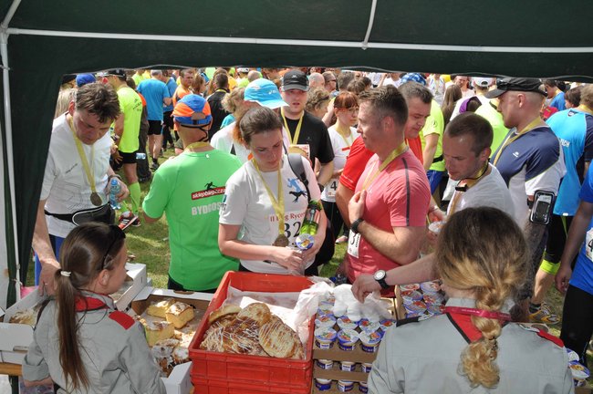 Na mecie II Biegu Rycerskiego - ZDJĘCIA