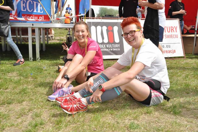 Na mecie II Biegu Rycerskiego - ZDJĘCIA