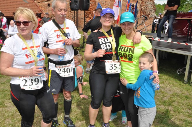 Na mecie II Biegu Rycerskiego - ZDJĘCIA