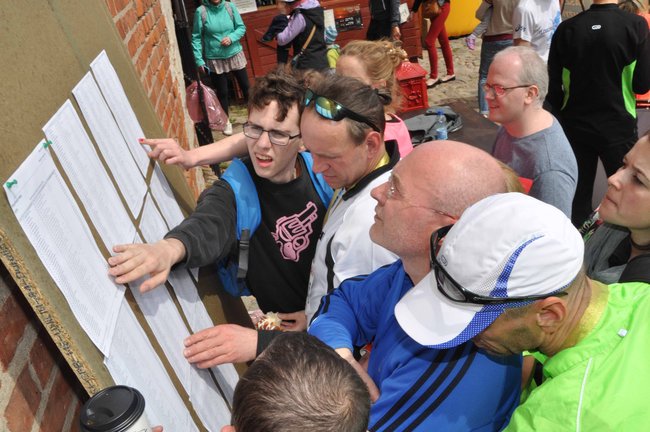 Na mecie II Biegu Rycerskiego - ZDJĘCIA