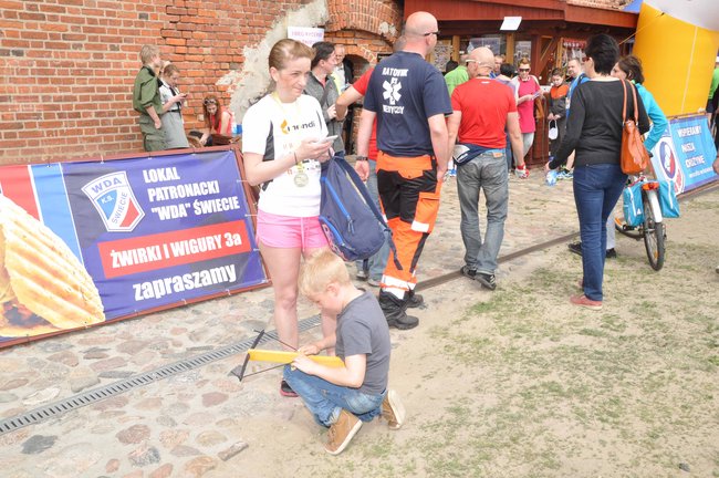 Na mecie II Biegu Rycerskiego - ZDJĘCIA