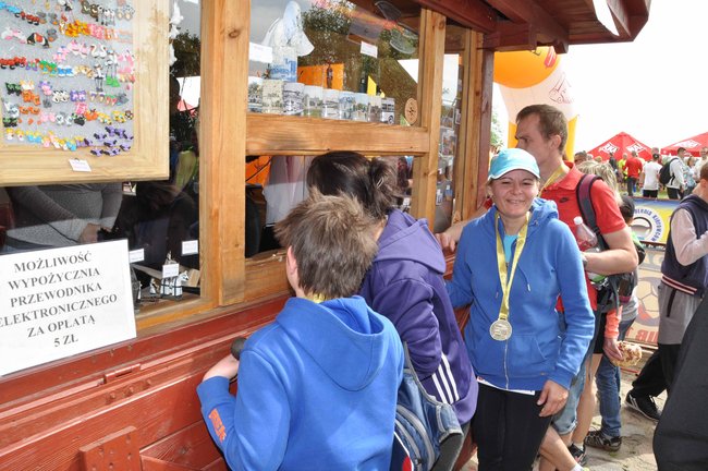 Na mecie II Biegu Rycerskiego - ZDJĘCIA