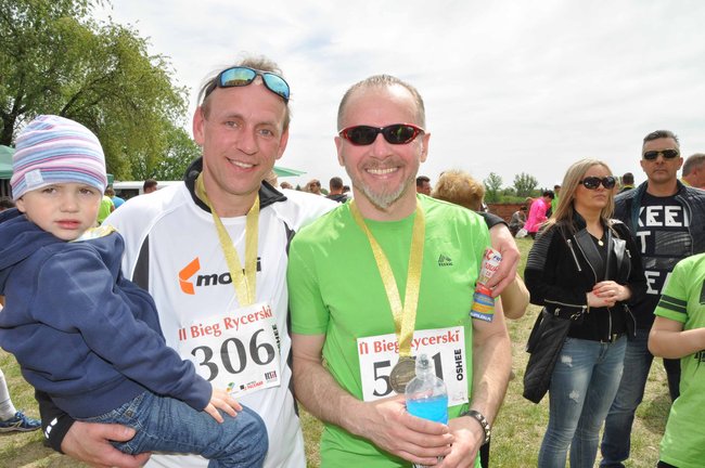 Na mecie II Biegu Rycerskiego - ZDJĘCIA